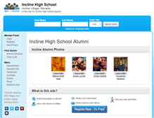 Tablet Screenshot of inclinehighschool.com